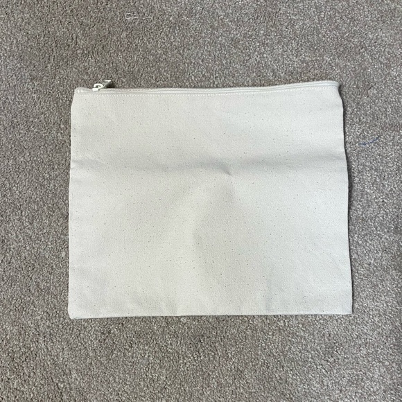 Canvas Travel Make Up Bag - Picture 2 of 2